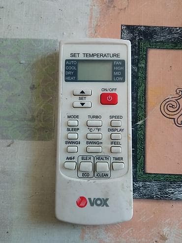 ventilator za sobu: Daljinski upravljači za klima uređaje – VOX i LG - VOX daljinski — 1