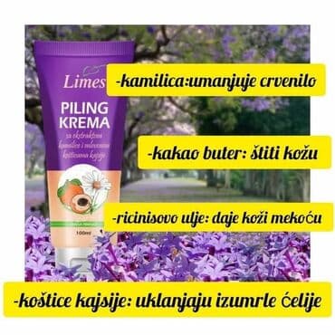mona kozni kais: PILING KREMA 💜💜💜 Piling krema sa ekstraktom kamilice i mlevenim — 6