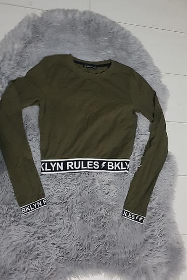 satovi ruma: Bluza dugih rukava – F&F Sister, veličina XS.Boja maslinasto — 1