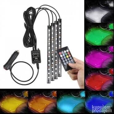 zastita od sunca za auto za decu: LED trake za auto RGB Rgb ambijentalna traka za auto. Odgovara svim — 1