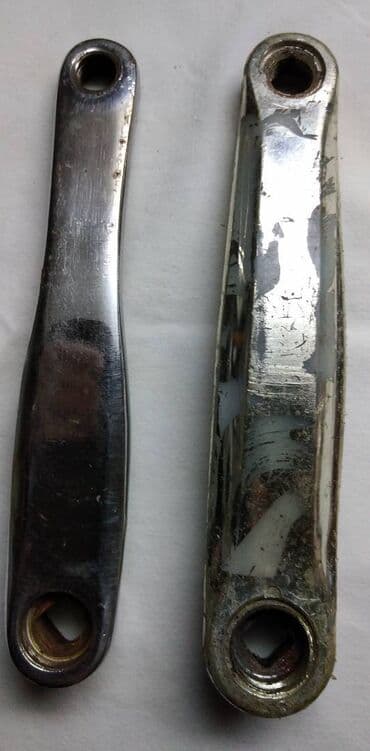tricikl za devojcice: Bicikl leve kurble 170 mm.polovne,prve 2 alu,a druge celik — 4