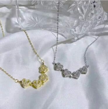 ogrlica sa detelinom: Ogrlica na magnet koja se rasklapa Moze da se nosi kao detelina sa 4 — 1