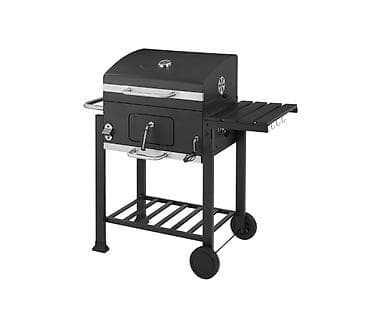 rešetka za roštilj 100 x 50: GRILL MEISTER KANSAS Roštilj na drveni ugalj – sa poklopcem i — 1