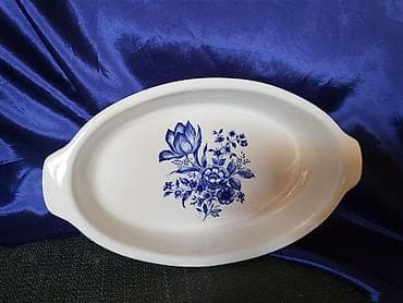posude za brasno: Pekac nov pun porcelan-vitro porcelan iz 80ih.god. Nov — 6