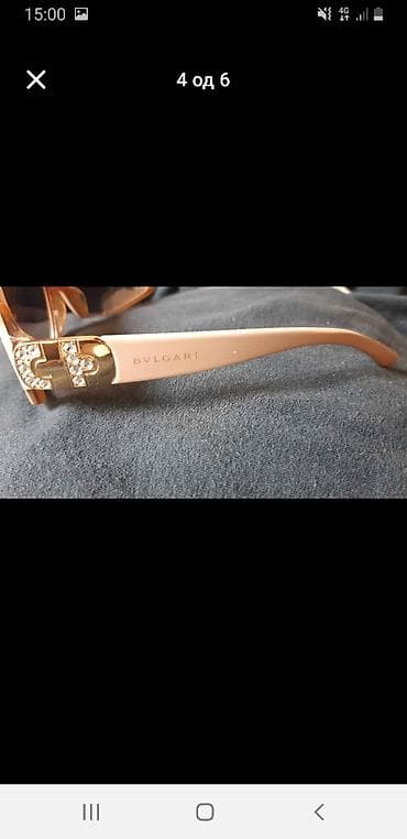 torba za plazu: Bvlgari ženske sunčane naočare - Model sa mačkastim (“cat-eye”) — 3