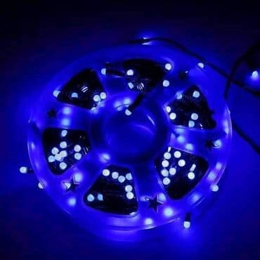 zuti tabure: Lampice vodootporne 50m duzina - 3200 din Dostupne boje : bela, zuta — 1