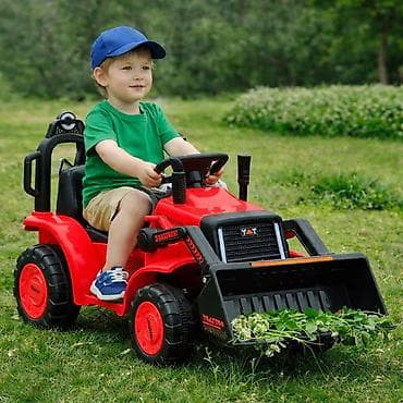 bager igracka za decu: Bager za decu Power Excavator (6V) – Crveni Šifra proizvoda — 2