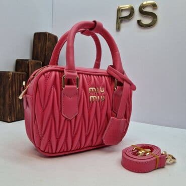 miu miu cizmice: Elegantna torbica, Miu Miu, Materijal: Koža — 8