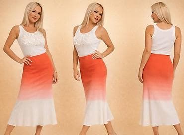 Ureznice: Divna suknja fantastičan kvalitet i model uvoz Turska pamuk-elastin — 4