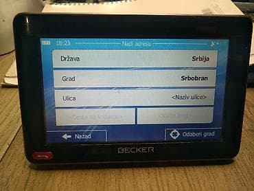 masazer za vrat cena: Gps becker 50 eu 5 inča nove mape-auto kamion ispravna i očuvana — 9