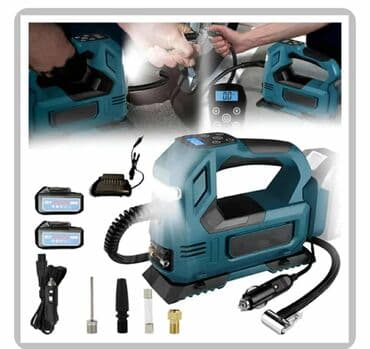 polovni kompresori nemacka: Cena 8.500 din Хитман 62В бежични компресор 2 батерије HT-ACP-6831 — 2