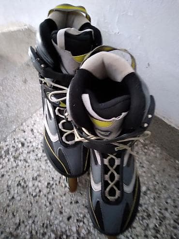 Roleri-Pivot br. 42/43,aluminijumske sine,tockovi silikonski