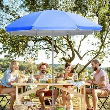 suncobran za plažu cena: Bоја - Tamnoplava, Novo, O trošku kupca, Pokupiti na licu mesta — 1