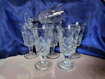case za zestoko pice: Case nove libbey za vino,zestoko pice. 80te. Case bez ostecenja — 4