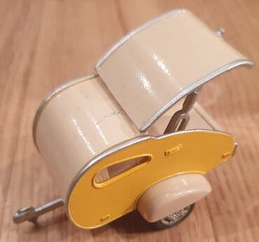blaze autici igracke: HONGWEL trailer caravan teardrop camper 1:43 razmera. Oldtajmer — 4