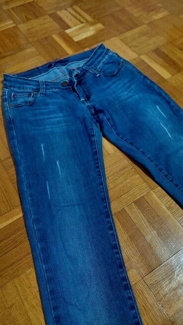 nike farmerke: 🪷 ŽENSKE FARMERKE 👖🪷 Niski struk, odgovara S veličini i veoma su — 5