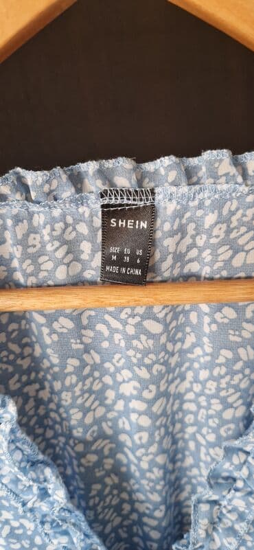 moderne haljine za svadbu: S (EU 36), bоја - Svetloplava, Dugih rukava — 5