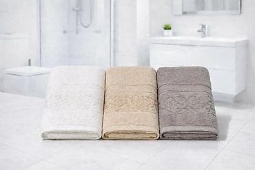 Set luksuznih peškira za kupatilo – više dezena i neutralnih tonova