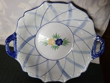 Kompleti posuđa: Cinija nova velika porcelanska iz 80ih. Masivna cinija,sve na njoj — 4