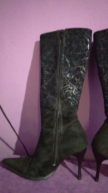 Personal Items: High boots, 36 — 5