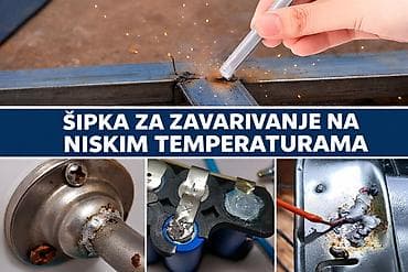 pistolj za co2: Novi štapovi za niskotemperaturno varenje i lemljenje oko 400 stepeni — 10