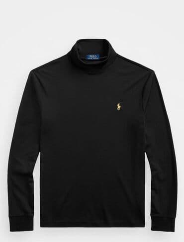 tech fleece s: Sweater, L (EU 52), Ralph Lauren, color - Black, Jersey — 2