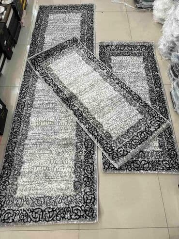 kupatilski set: Nova kolekcija
Set 3 staze
 (1) 76x250
(2) 63x140 — 5