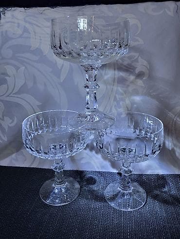 srebrna kasika za bebe: Case kristal,rucna obrada za vino Zwiesel iz 80,90ih Nemacka. Case — 4