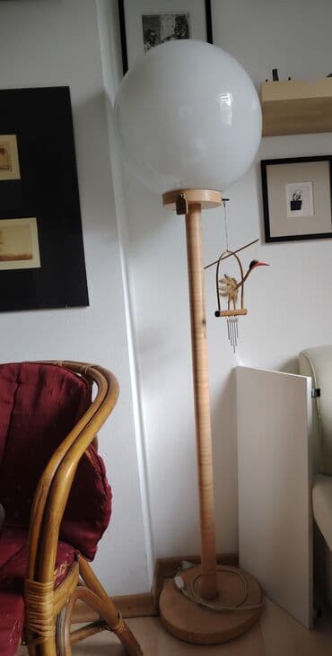 decije lampe sa imenom: Podna lampa, bоја - Bela, Upotrebljenо — 1