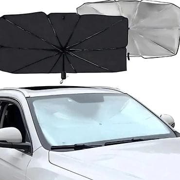 posuda za vetrobransko staklo: Preklopni suncobran za šoferšajbnu automobila - Dizajn u obliku — 3