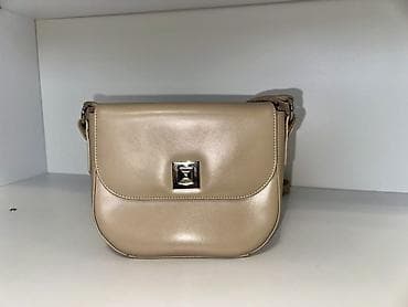 m torbe: Mona torba u bež/nude nijansi. - Materijal: glatka koža sa blagim — 1