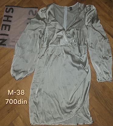 duzina je: SHEIN HALJINE Ženska odeća – više modela 1) Haljina s cvetnim — 3