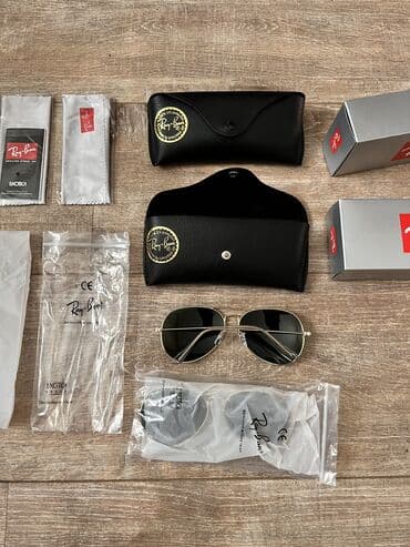 duks sa naocarima: Sunglasses, Ray-Ban, color - Gold — 2