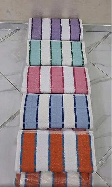 Slike i ramovi: Set pamučnih peškira – razni dezéni i boje Veći 3500 din - Tip: bade — 4