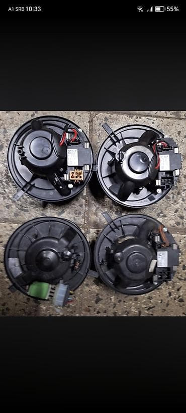 električni udarni odvijač cena: Auto delovi – Škoda/VW - Komplet ventilatora grejača (4 komada) za — 1