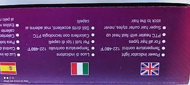 Muška odeća: Pegla za kosu Jačina je slikana Na njoj ima podešavanja vezano za — 3