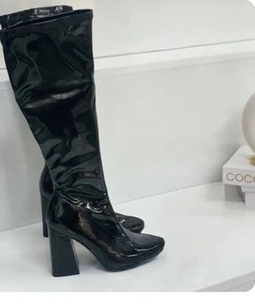 mistery shoes srbija: Čizmice za jesensku sezonu udobne u crnoj i bež boji modernog dizajna — 2