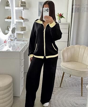 robin kompleti: 💫Ženski komplet trenerke – dvoslojni pliš/futer izgled, udoban i — 7