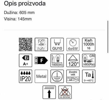 Rasveta: Plafonjera, bоја - Braon, Novo — 2