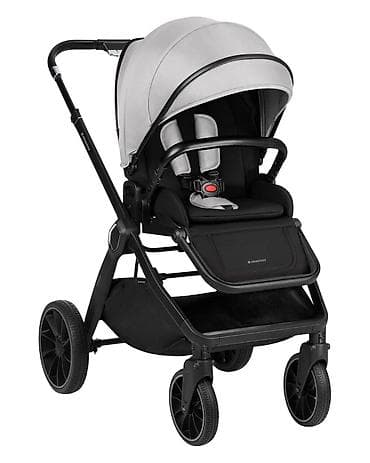 KIKKA BOO Kolica TIFFANY light grey set 2u1 sa tvrdom korpom Opis: -