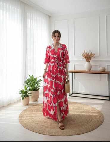 tutu haljine: Bоја - Roze, Dugih rukava — 1