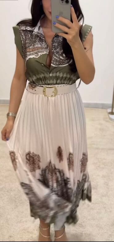 Women's Clothing: S, M, L, color - Multicolored, Short sleeves — 1