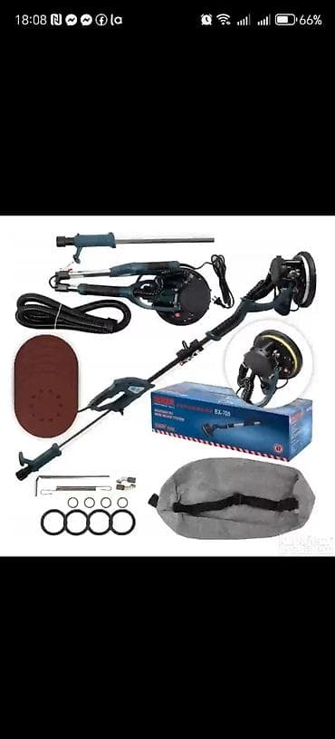 punjač za akumulator: Električna žirafa brusilica za zidove i plafone – model BX-700 (sa LED — 4