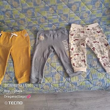 dm deciji setovi: Dečiji komplet i odeća za dečake – više komada - Crni duks i donji — 4