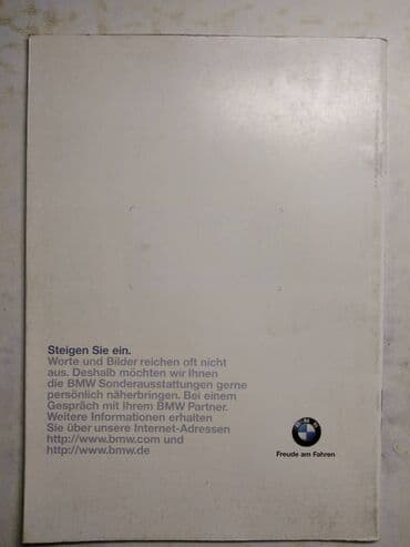 lektire za 5 razred pdf: Prospekt BMW serija 5 individual oprema i boje 1998, 31 str, A4,nem — 4