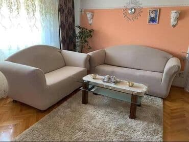 kupujem prodajem rastegljive navlake jeftine presvlake za dvosed trosed fotelju: Pamuk, Višenamenski — 5