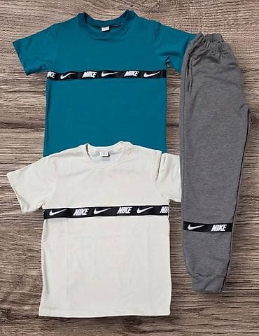 svecane cipele za decake: ❌️Setovi-2 pamucne majice+trenerka❌️ ✔️Prelep mekani acg pamuk — 3