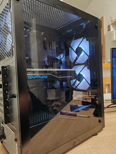 Video Games & Consoles: Gejming/desktop računar – osvetljeno kućište sa staklenom bočnom — 3