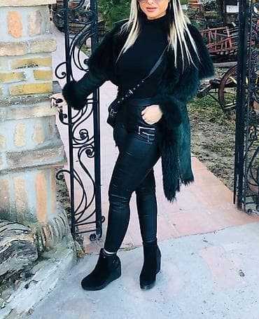 prospero kaputi: S (EU 36), Sa postavom, bоја - Zelena — 7