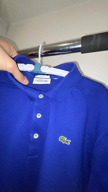 legend majice: Men's T-shirt Lacoste, bоја - Tamnoplava — 2